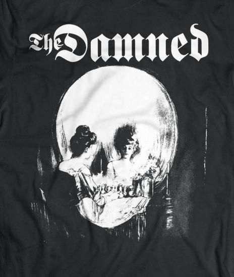 バンドTシャツ 通販 ダムド ロックTシャツ The DAMNED Stretcher Case,公式,パンク,punk,Skull だまし絵 骸骨,スカル,ロック,Tシャツ, バンドTシャツ 通販 ダムド ロックTシャツ The DAMNED Stretcher Case,公式,パンク,punk,Skull だまし絵 骸骨,スカル,ロック,Tシャツ,