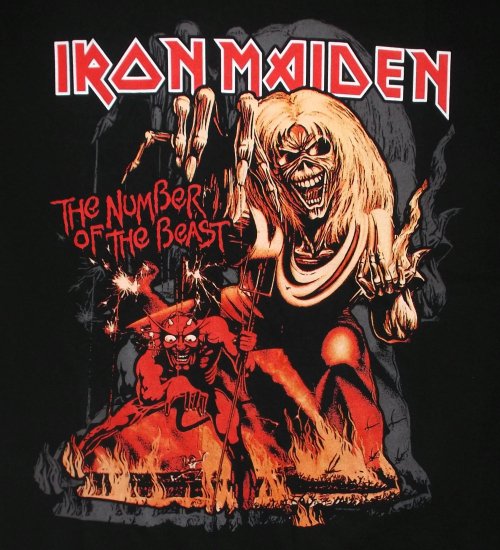 バンドTシャツ 通販 アイアン メイデン Iron Maiden Tシャツ Number Of Beast ロックTシャツ 公式 へヴィメタル  Eddie Evolution heavymetal