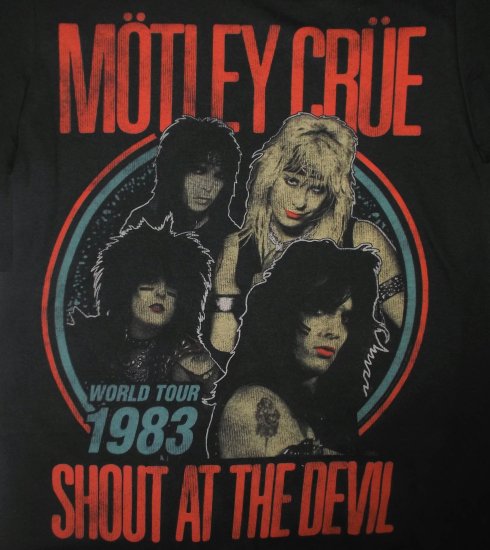 15年motley crueモトリークルーL.A final showTシャツ