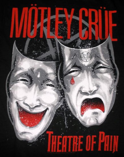 モトリー クルー Tシャツ Motley Crue Theater of Pain 正規品 公式