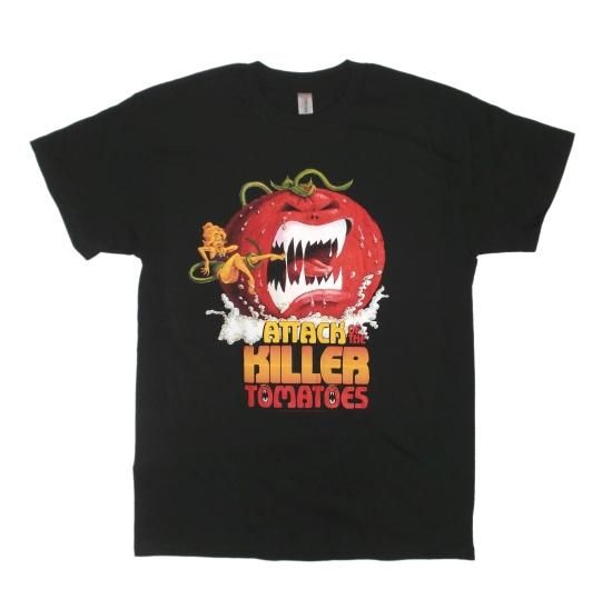 【アタック・オブ・ザ・キラートマト】オフィシャル Tシャツ ロックTシャツ アタック・オブ・ザ・キラー・トマト,ATTACK OF