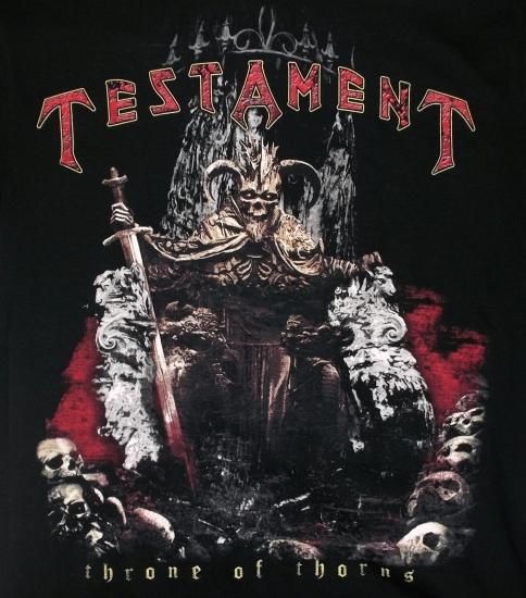 Testament1990初来日Tシャツ美品Lサイズテスタメント b1745cc59fc91559e9bc523a2fa7da