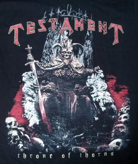 バンドTシャツ 通販 テスタメント,TESTAMENT,THRONE,Tシャツ