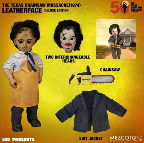 【期間限定】Living Dead Dolls Leatherface レザーフェイス フィギュア LDD The Texas Chainsaw Massacre (1974