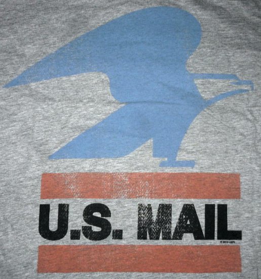 【希少】USA製　USPS　アメリカ合衆国郵便公社　企業物　Tシャツ　ネイビー