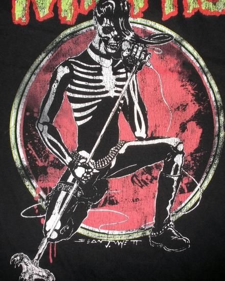 バンドTシャツ 通販 ミスフィッツ MISFITS Tシャツ SKELETON バンドTシャツ 通販 ミスフィッツ MISFITS Tシャツ SKELETON