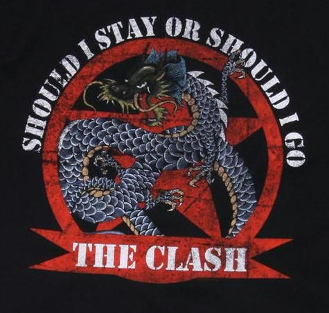 \"the clash punk rook t-シャツ\" Sサイズ THE CLASH ザ・クラッシュ 古着半袖Tシャツ ロンドン