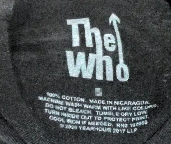 The Who ザ・フー 80s ビンテージ 古着 mods モッズ The Who ザ・フー 80s ビンテージ 古着 mods モッズ 2025年最新