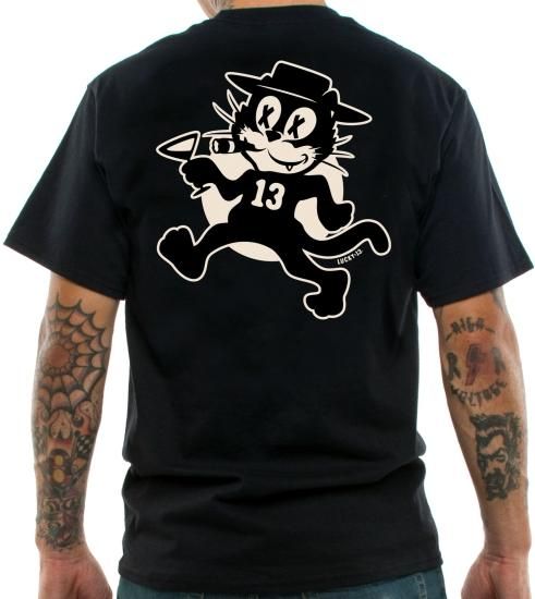 ロックTシャツ 通販 ラッキー13 Tシャツ LUCKY13 The TOMCAT