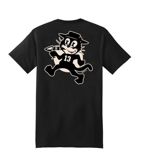 偉大な ロックTシャツ 通販 ラッキー13 Tシャツ LUCKY13 The TOMCAT トップス