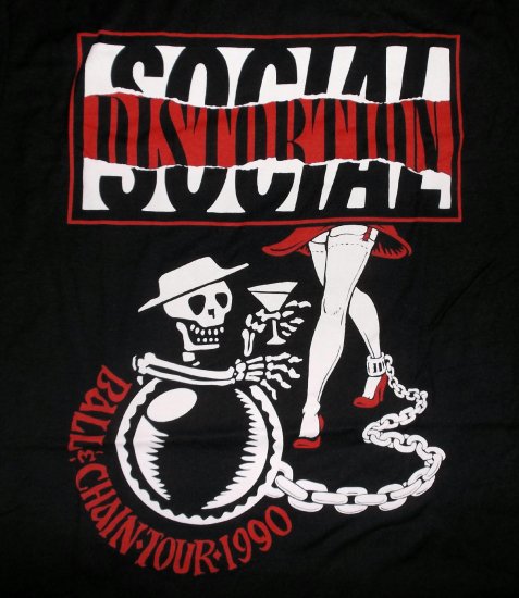 ソーシャルディストーション Social Distortion Tシャツ 公式 Skelly バンドTシャツ ツアーT ハードコア  パンク,パンク,バンドTシャツ,通販