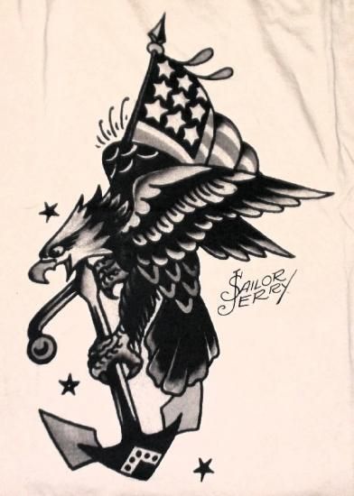 バンドTシャツ,通販  セーラージェリー,SailorJerry,Tシャツ,Eagle,アンカー,イーグル,錨,Tattoo,Rockabilly,ロカビリー,hotrod,通販