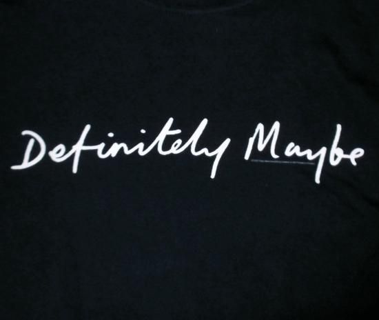 バンドTシャツ 通販 オアシス Tシャツ OASIS DEFINITELY MAYBE バンドTシャツ 通販 オアシス Tシャツ OASIS DEFINITELY MAYBE