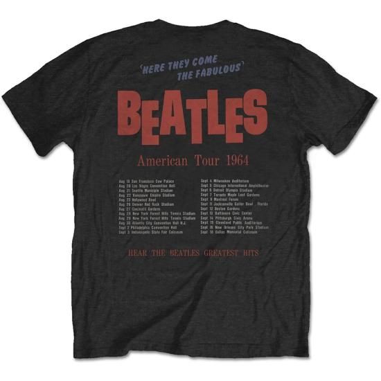 ザ・ビートルズ Tシャツ The BEATLES AMERICAN TOUR 1964 正規品 ザ・ビートルズ Tシャツ The BEATLES AMERICAN TOUR 1964 正規品