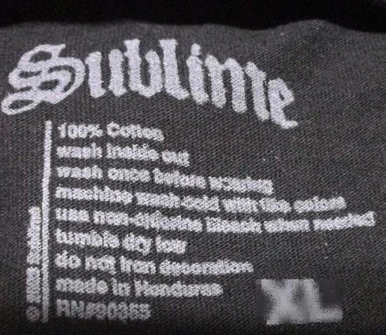 バンドTシャツ,ロックTシャツ,通販 サブライム,SUBLIME,Tシャツ バンドTシャツ,ロックTシャツ,通販 サブライム,SUBLIME,Tシャツ