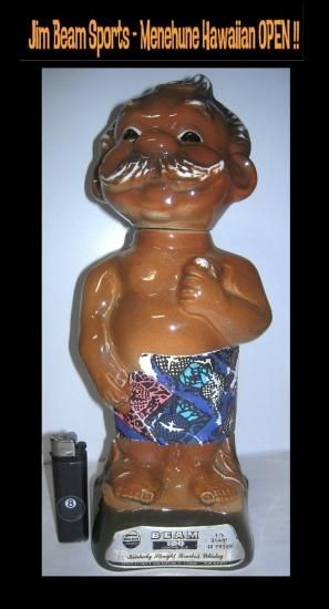 【期間限定特価】 MENEHUNE メネフネ バンドTシャツ JimBeam HawaiianOpen ボトル コレクション