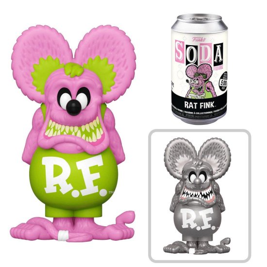 ラット フィンク ソーダ フィギュア ピンク Funko Soda Rat Fink Neon ...