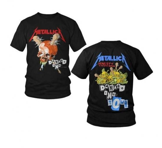 オフィシャル　メタリカ　ダメージインクツアー　Tシャツ 2016 年　リイシュー 楽天市場】METALLICA DAMAGe iNc. TOUR Vintage T-shirt