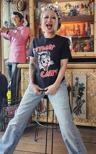 バンドTシャツ,通販 ストレイ キャッツ Stray Cats ロックT バンドTシャツ,通販 ストレイ キャッツ Stray Cats ロックT