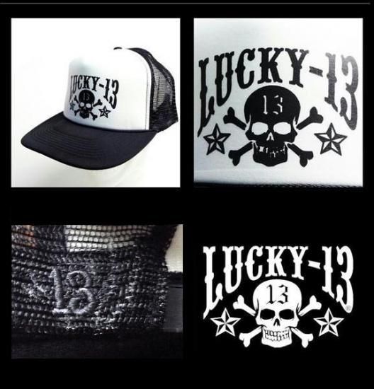 バンドTシャツ 通販 ラッキー13 LUCKY13 ベースボールキャップ