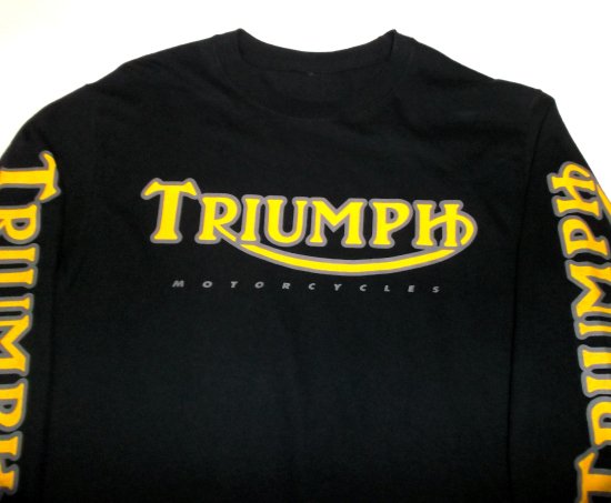 トライアンフ TRIUMPH ロゴ 長袖 ロンTシャツ ,公式,エースカフェ