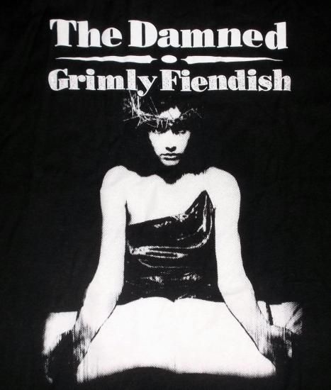 バンドTシャツ 公式 ダムド Tシャツ,The DAMNED,GRIMLY FIENDISH