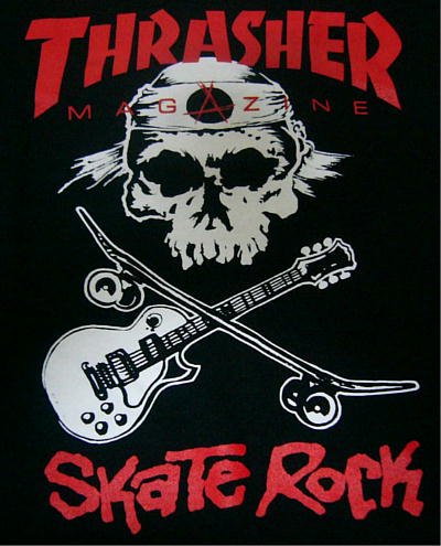 バンドTシャツ 通販 スラッシャー THRASHER ロックTシャツ 販売 SkateRock