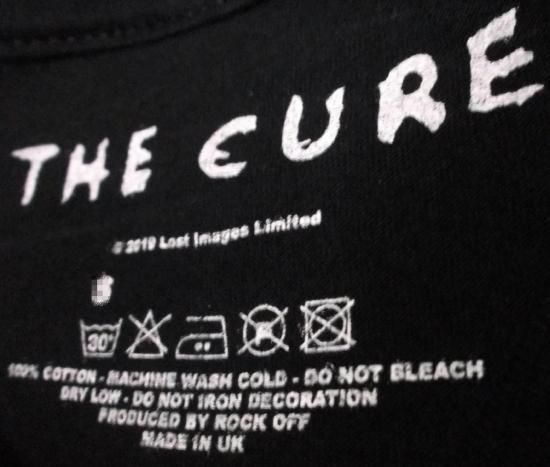 バンドTシャツ 公式 ザ・キュアー,The CURE,Tシャツ,ロックT