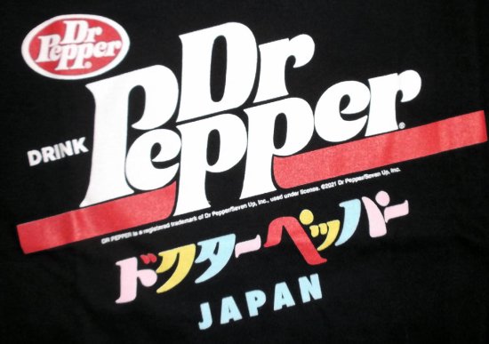 バンドTシャツ 通販 ドクター ペッパー Tシャツ Dr. Pepper JAPAN ロゴ