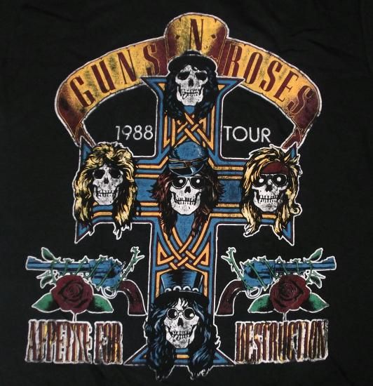 ガンズ アンド ローゼス Tシャツ Guns N' Roses NJ Summer Jam