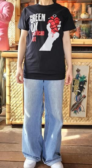 バンドTシャツ 通販 グリーン デイ Tシャツ GREEN DAY American