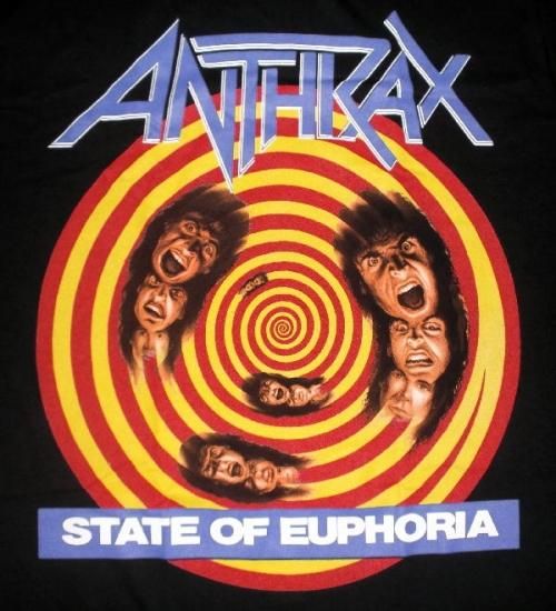 【2000年頃】ANTHRAX Tシャツ l スラッシュメタル Championがスラッシュメタルの伝説的バンドANTHRAXの限定Tシャツ