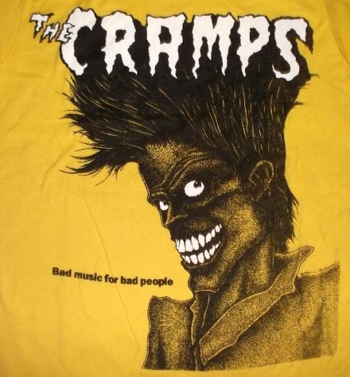 バンドTシャツ 通販 ザ・クランプス The CRAMPS Tシャツ Bad バンドTシャツ 通販 ザ・クランプス The CRAMPS Tシャツ Bad