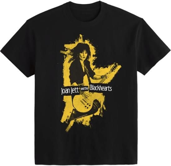 バンドTシャツ ジョーン ジェット Tシャツ Joan Jett YELLOW ROCK 正規品,公式,パンク,punk,ロックTシャツ,通販 バンドTシャツ ジョーン ジェット Tシャツ Joan Jett YELLOW ROCK 正規品,公式,パンク,punk,ロックTシャツ,通販
