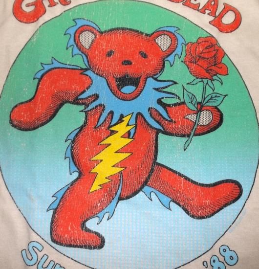 グレイトフル デッド Tシャツ Grateful Dead ROSE BEAR 88 正規 グレイトフル デッド Tシャツ Grateful Dead ROSE BEAR 88 正規