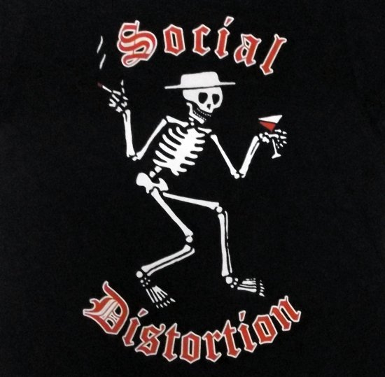 バンドTシャツ 通販 ソーシャル ディストーション Social Distortion 公式 ロックTシャツ パンク マイク ネス