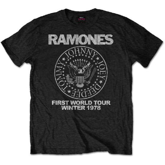 ラモーンズ Tシャツ RAMONES 1st ツアー 復刻 正規品 ロックTシャツ関連