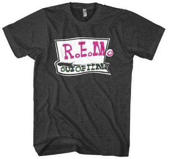 REMシャツ バンド  来日T バンド 大きめ R.E.M. アール イー エム 音楽Tシャツ ロックTシャツ バンドT