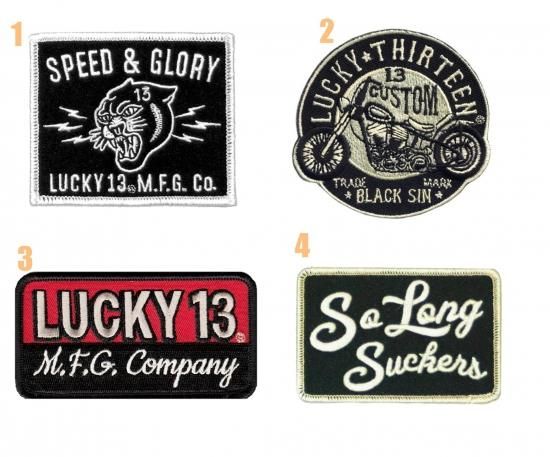 バンドTシャツ 通販 ラッキー13 LUCKY13 パッチ ワッペン 販売,雑貨,小物,ロッカーズ,ROCKERS,刺青