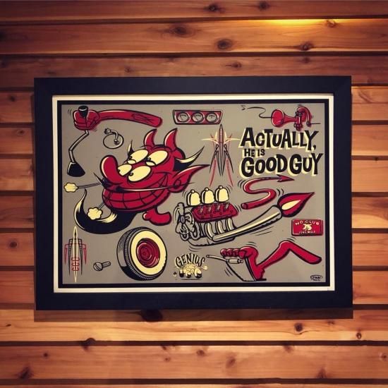 SailorJerry,セーラージェリー,ポスター,セリグラフ,シルク