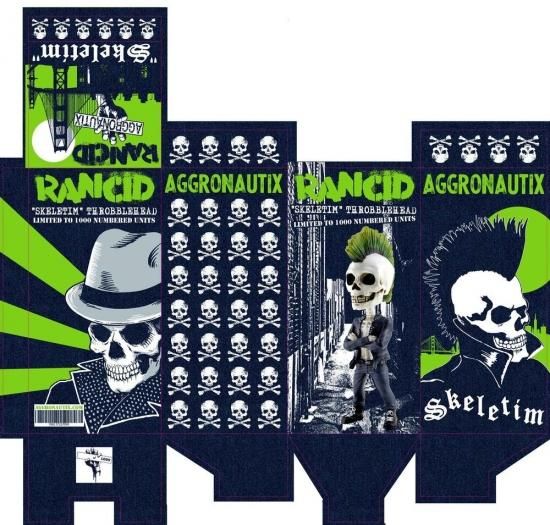 ランシド フィギュア RANCID ティム アームストロング Skeltim