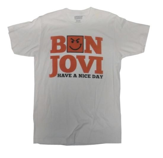 BON JOVI Have a Nice Day Tシャツ Lサイズ BON JOVI Have a Nice Day Tシャツ Lサイズ - メルカリ
