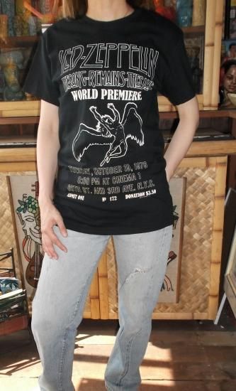 レッド ツェッペリン Led Zeppelin Tシャツ Song Remains the レッド ツェッペリン Led Zeppelin Tシャツ Song Remains the