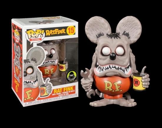 Rat Fink / ラットフィンク フィギュア 3体セット 手、足、尻尾可動