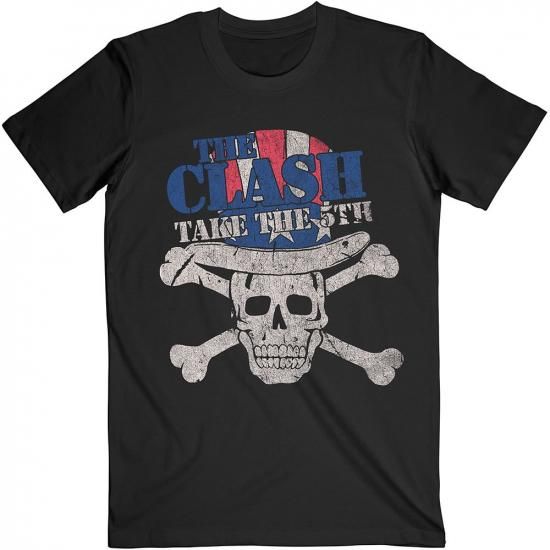 Original Vintage Punk Rock T Shirt the Clash 1977 No Elvis W