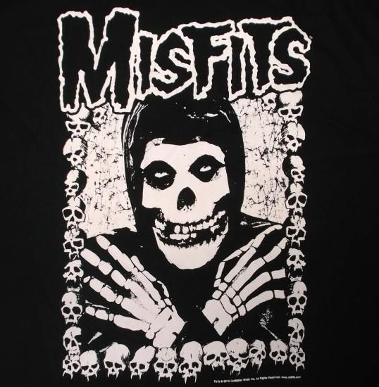 バンドTシャツ,通販 ミスフィッツ MISFITS 公式 ロックTシャツ Mommy パスヘッド pushead ホラー