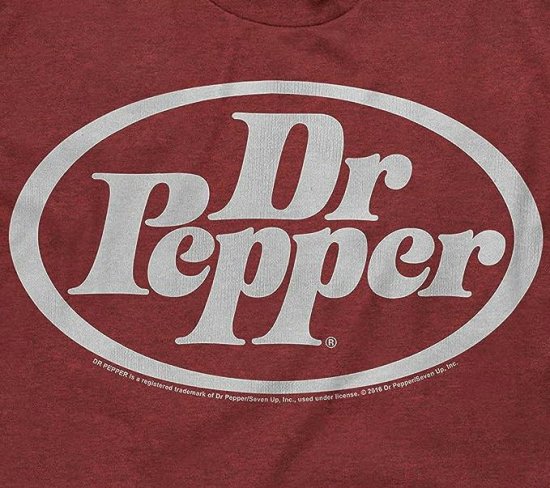 バンドTシャツ 通販 ドクター ペッパー Tシャツ Dr. Pepper 公式 Logo アメリカ 企業ロゴ