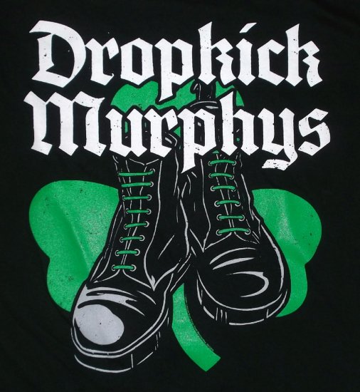 ドロップキック マーフィーズ DropKick Murphys バンド ロック Tシャツ 黒アイリッシュ ボストン HC 正規品