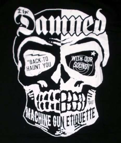 ザ・ダムド,TheDAMNED,Tシャツ,販売Machine Gun Etiquette,Vince Ray