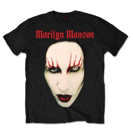 2014 MARILYN MANSON バンド Tシャツ 9354 マリリン・マンソン バンドT ロックT ブートTシャツ XL